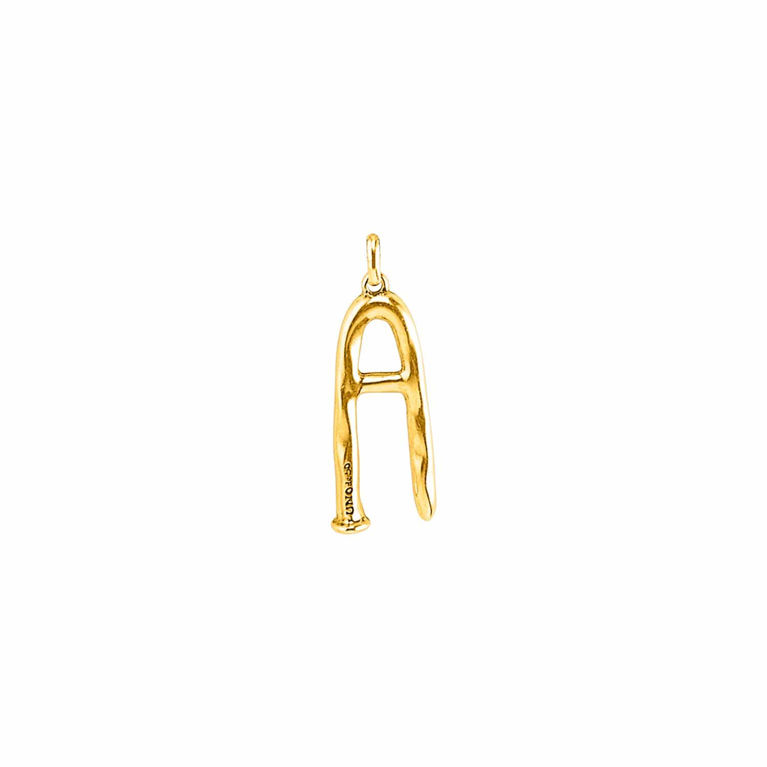 UNOde50 Charms & Pendants Gimme An A-Gold