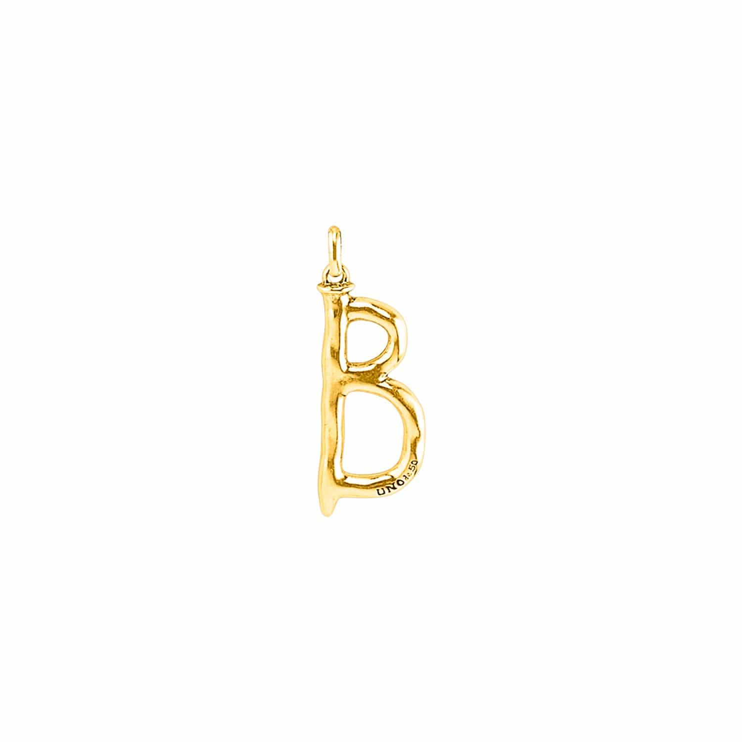 UNOde50 Charms & Pendants Gimme A B-Gold