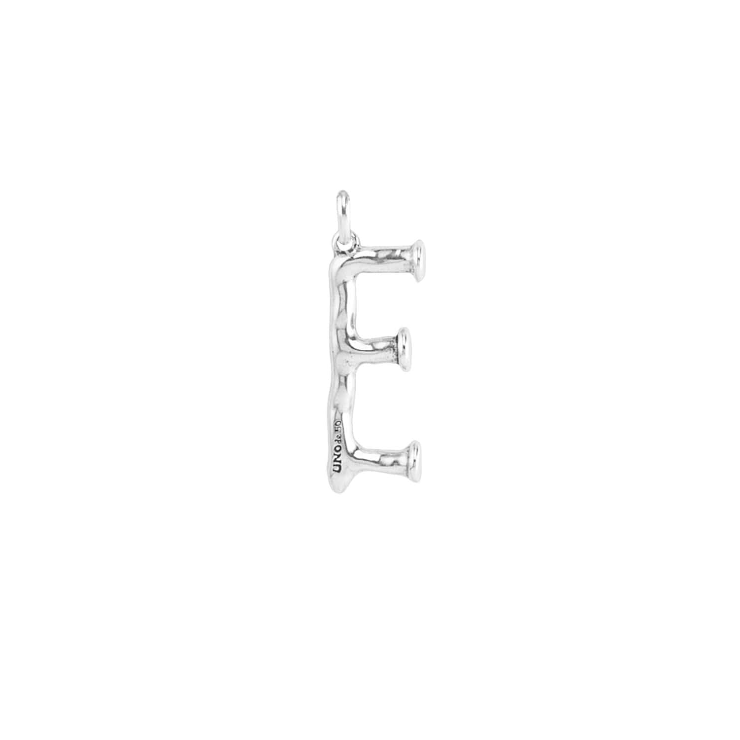UNOde50 Charms & Pendants Large E initial charm