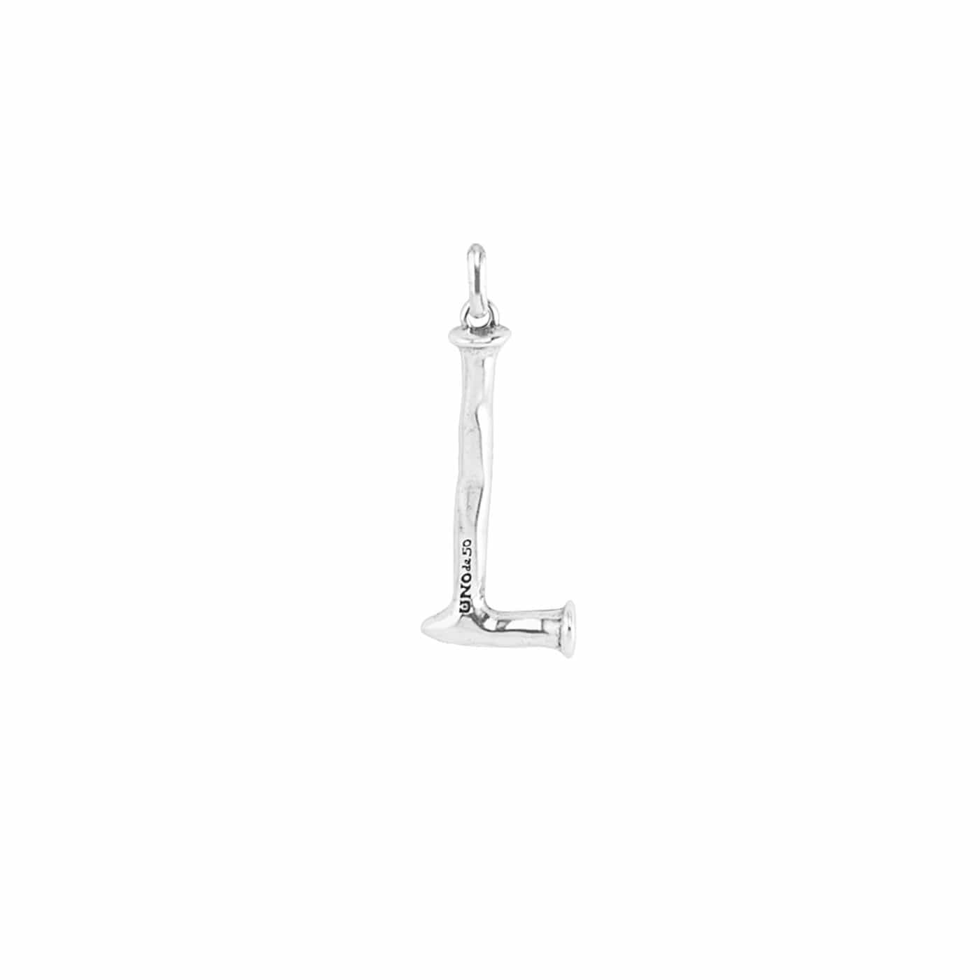 UNOde50 Charms & Pendants Large L initial charm