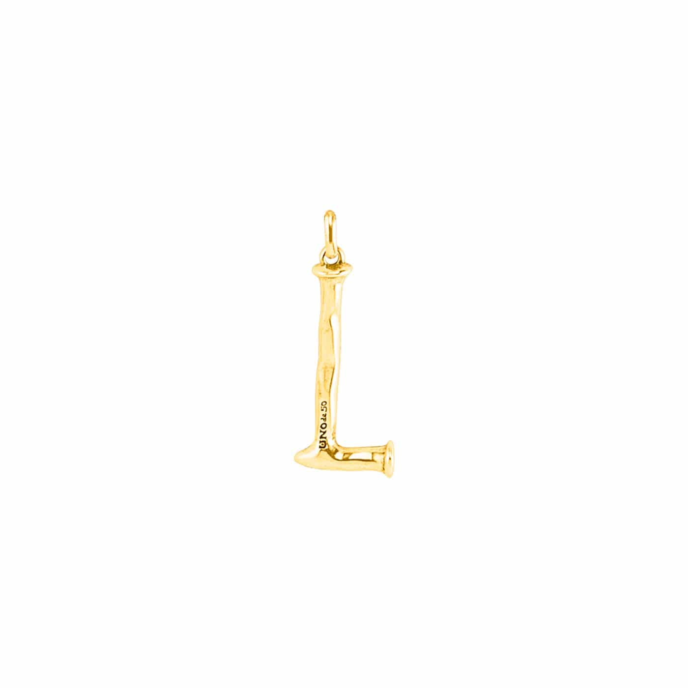 UNOde50 Charms & Pendants Gimme An L-Gold