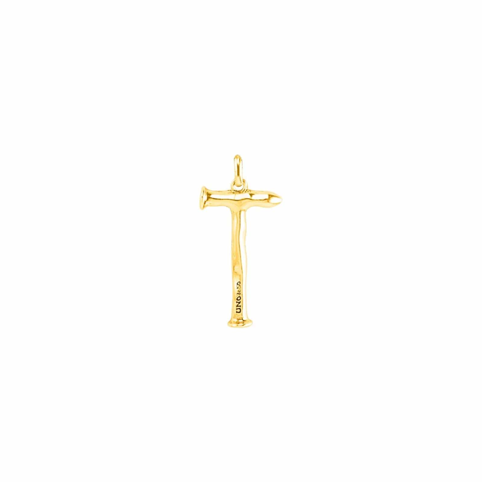 UNOde50 Charms & Pendants GIMME A T - GOLD