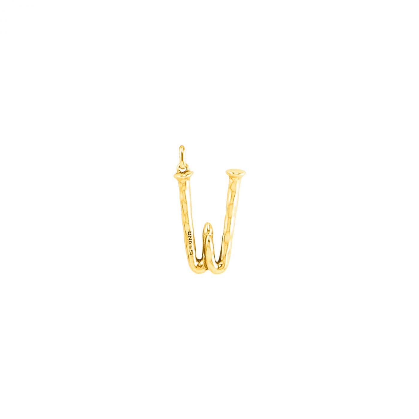 UNOde50 Charms & Pendants Gimme A W-Gold