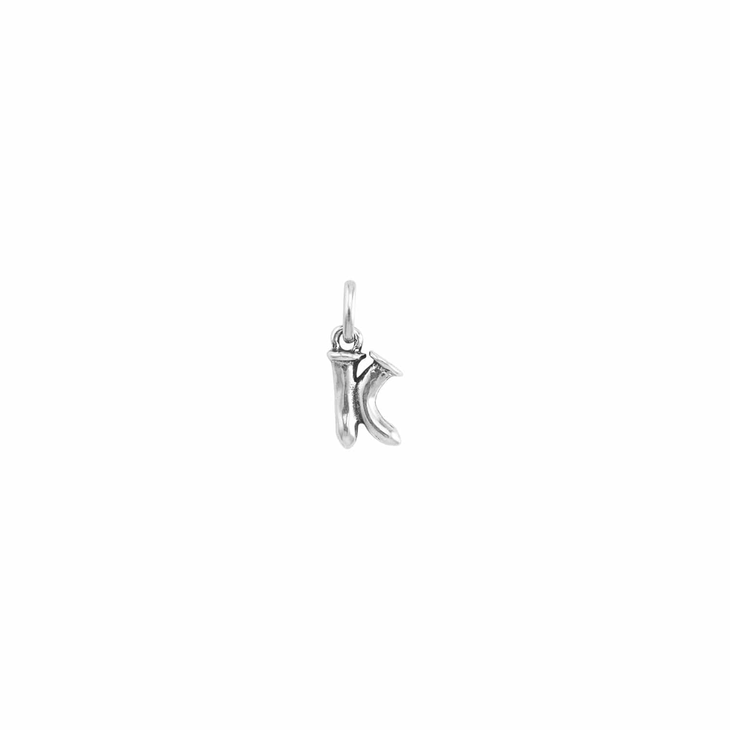 UNOde50 Charms & Pendants Sterling silver-plated letter K cha