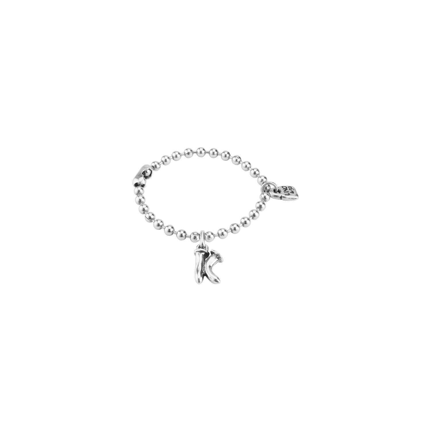 UNOde50 Charms & Pendants Sterling silver-plated letter K cha
