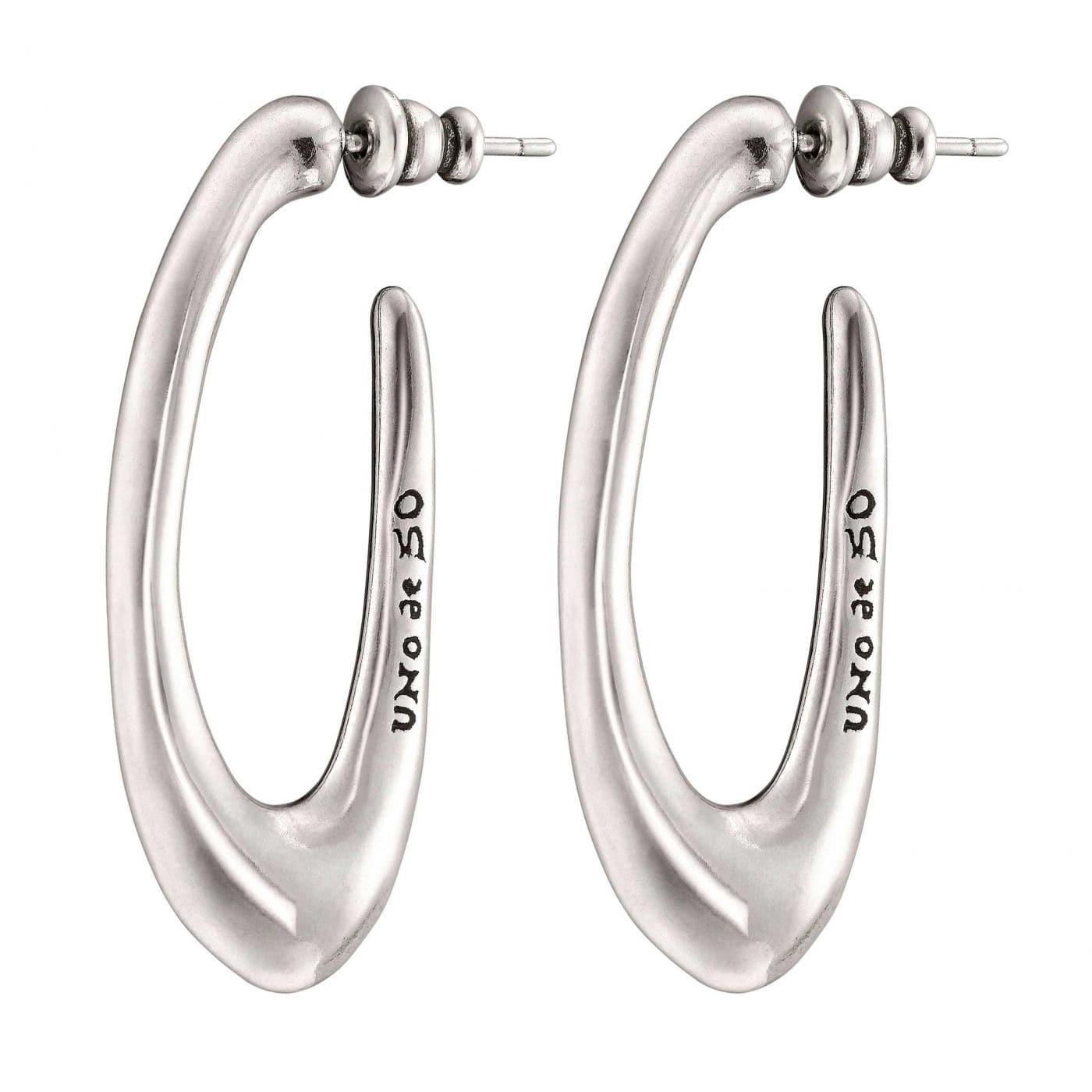 UNOde50 Earring Oval hoop earrings