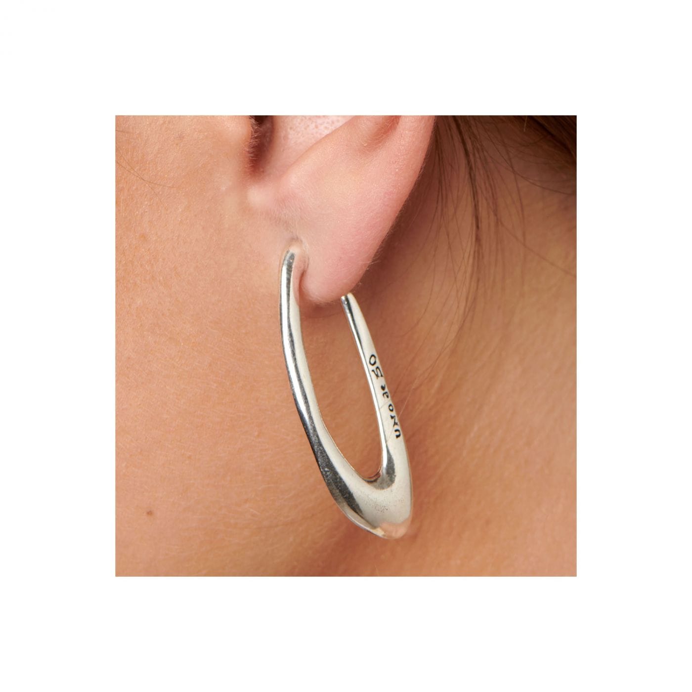 UNOde50 Earring Oval hoop earrings