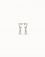 UNOde50 Earring Link shaped hoop earrings