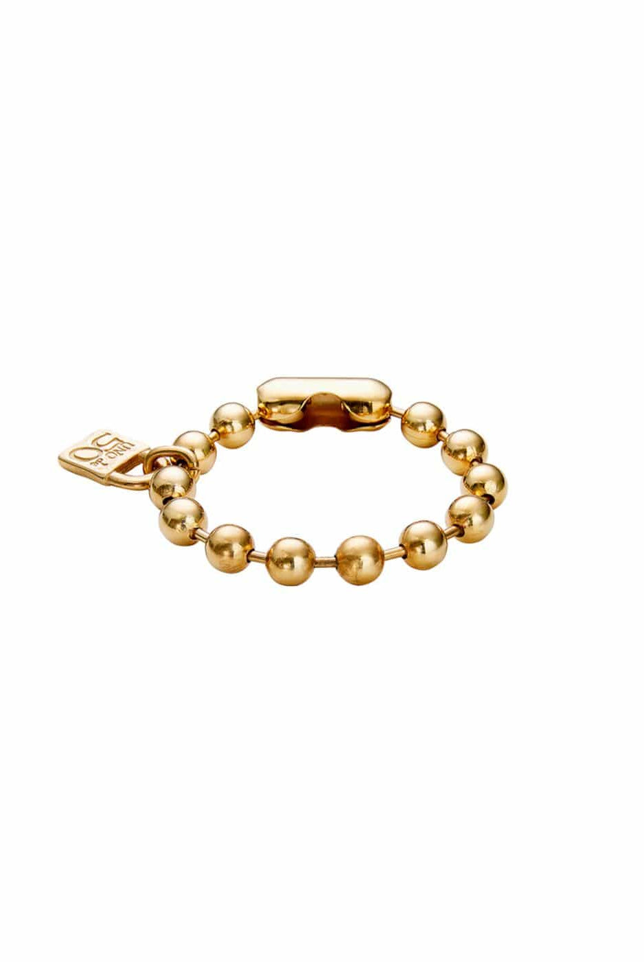 UNOde50 Bracelet Sterling silver-plated bracelet with beads