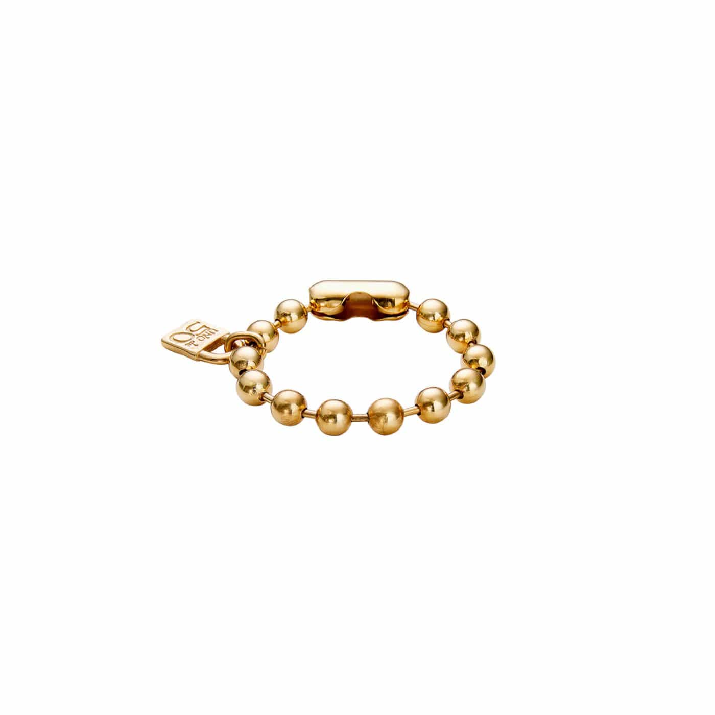 UNOde50 Bracelet Sterling silver-plated bracelet with beads