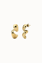 UNOde50 Earring Earrings Essentia Chunky Double Teardrop Earrings