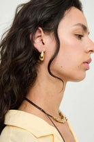 UNOde50 Earring Earrings Corium Teardrop Stud Earrings