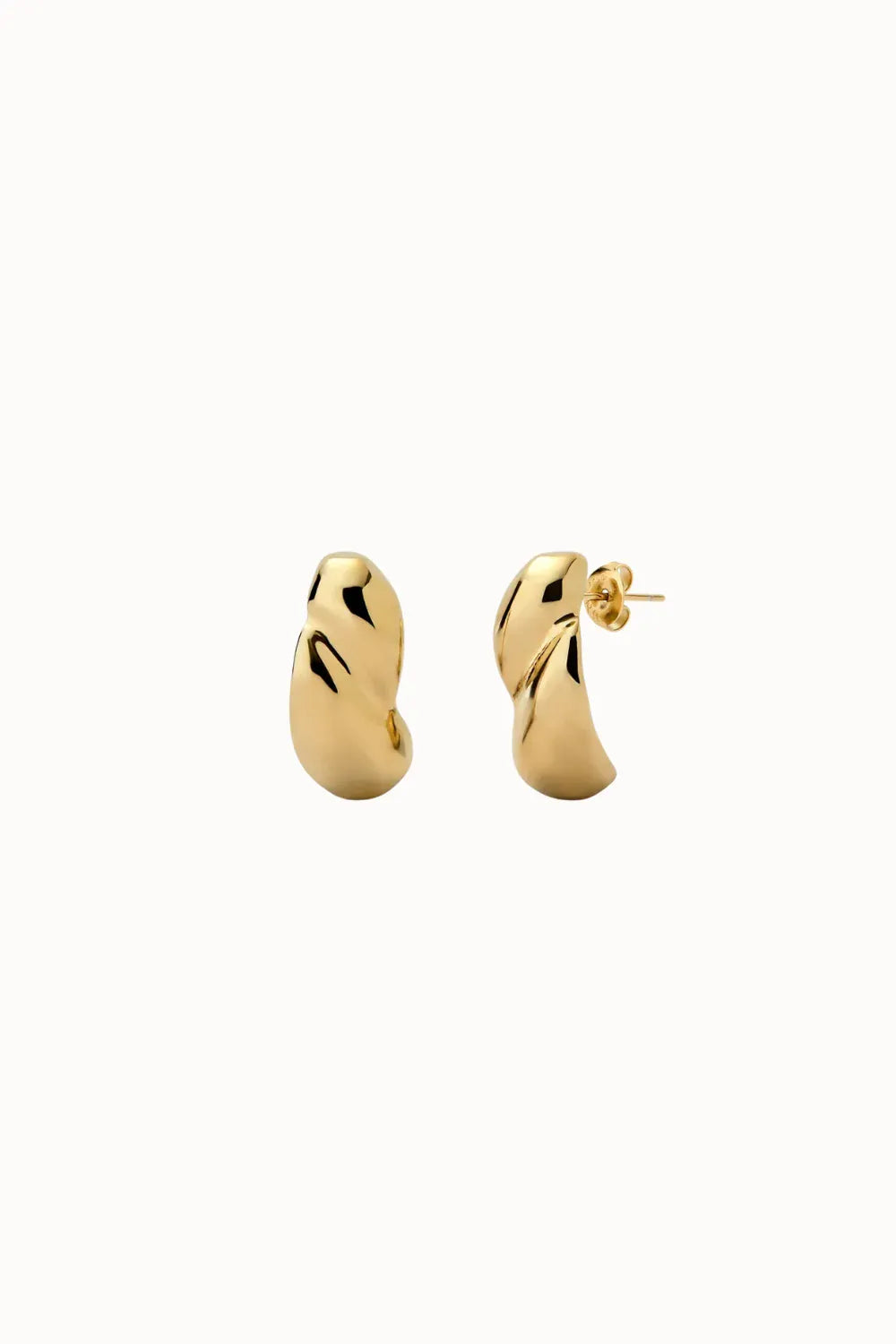 UNOde50 Earring Earrings Anima Chunky Twisted Stud Earrings