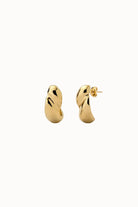 UNOde50 Earring Earrings Anima Chunky Twisted Stud Earrings