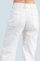 eBoutike Bottom Cropped Wide Leg Pants