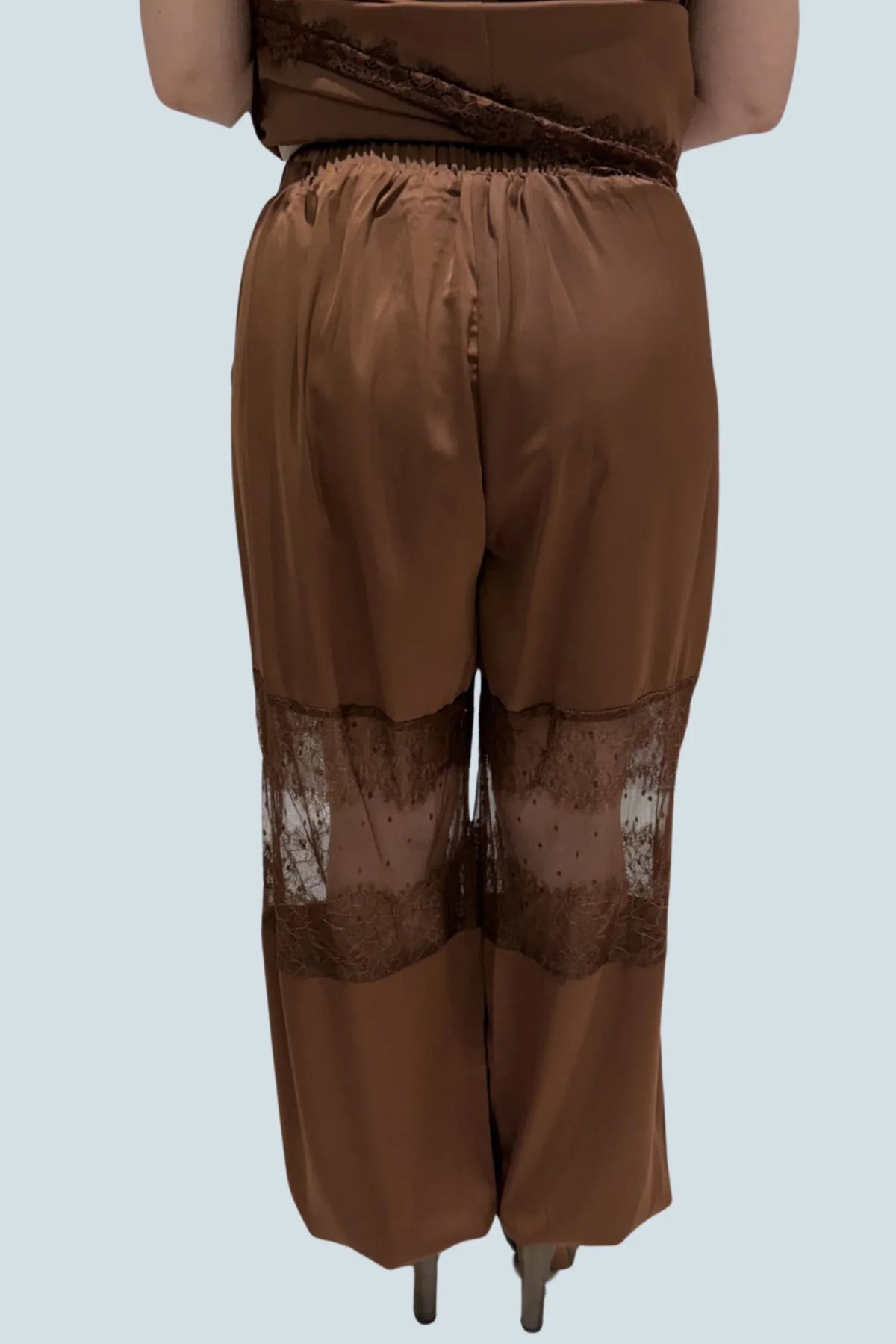 eBoutike Bottom Satin Balloon Pants