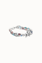 UNOde50 Bracelet Bracelet Prisma elastic bracelet with crystals and starfish