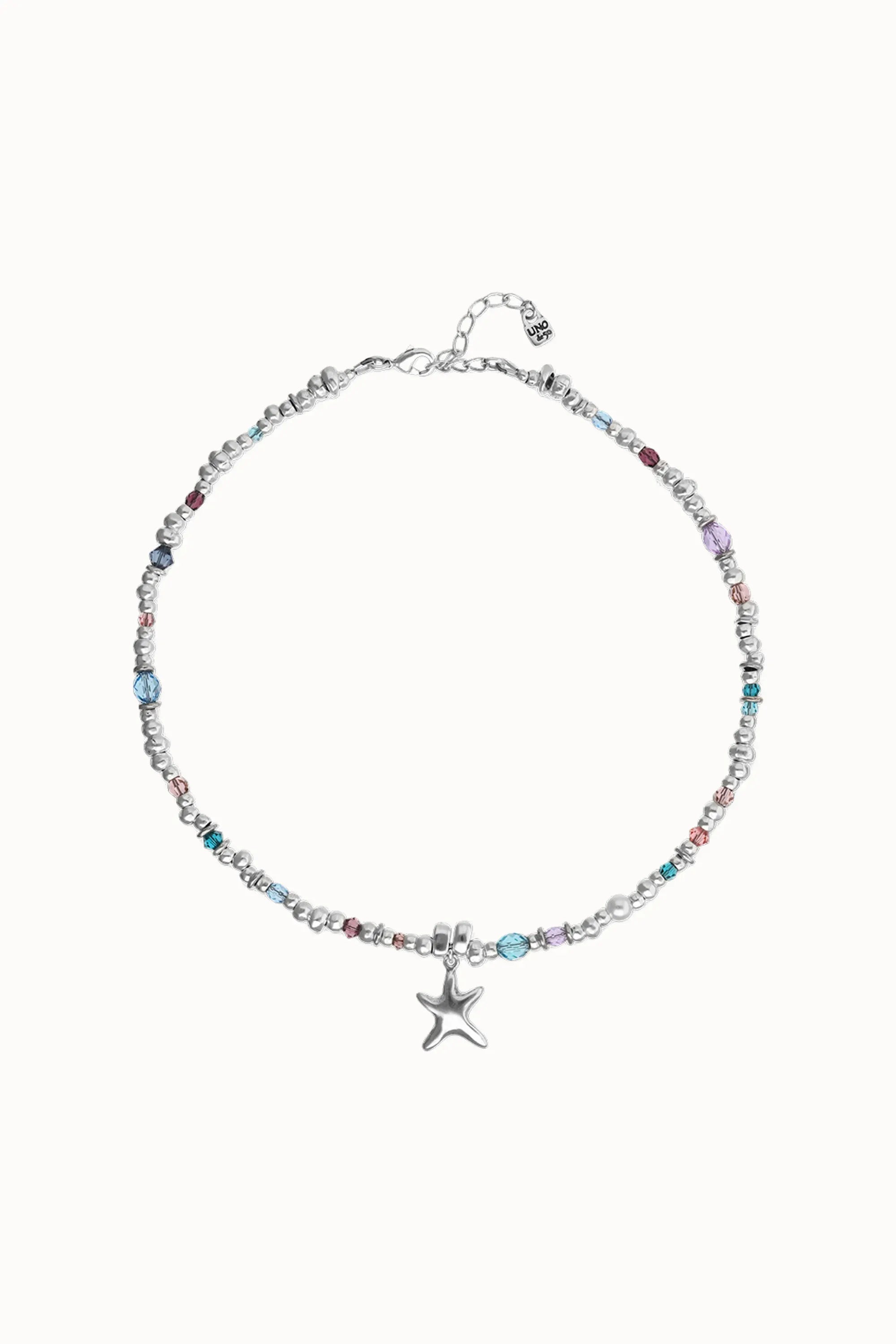 UNOde50 Necklace Necklace Prisma Necklace with crystals and small starfish