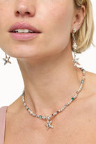 UNOde50 Necklace Necklace Prisma Necklace with crystals and small starfish