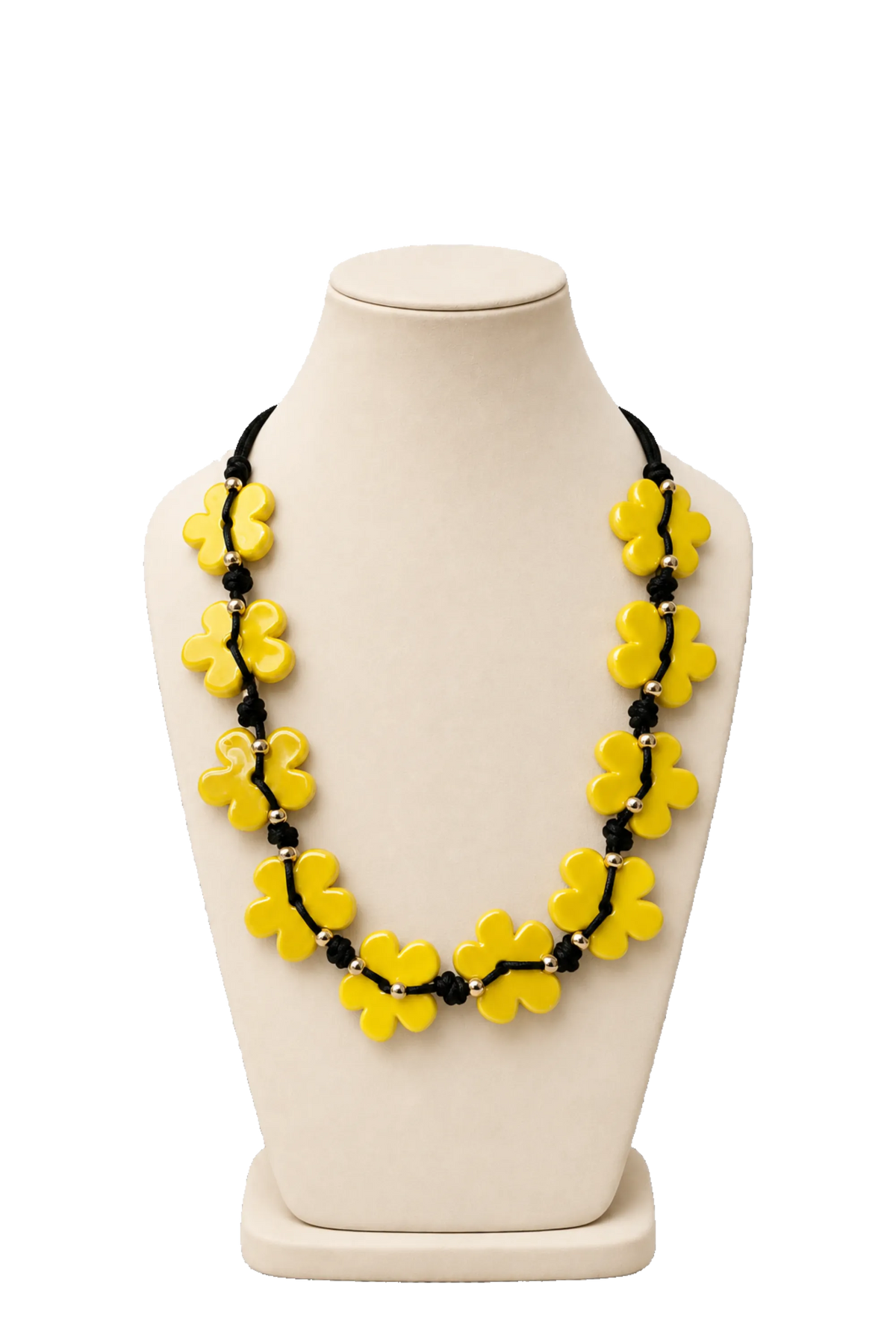 eBoutike Necklace Intertwined Flowers Necklace