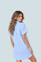 eBoutike Dress Shirt Dress with pockets
