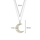 6824MW Moon Necklace - éBoutiké