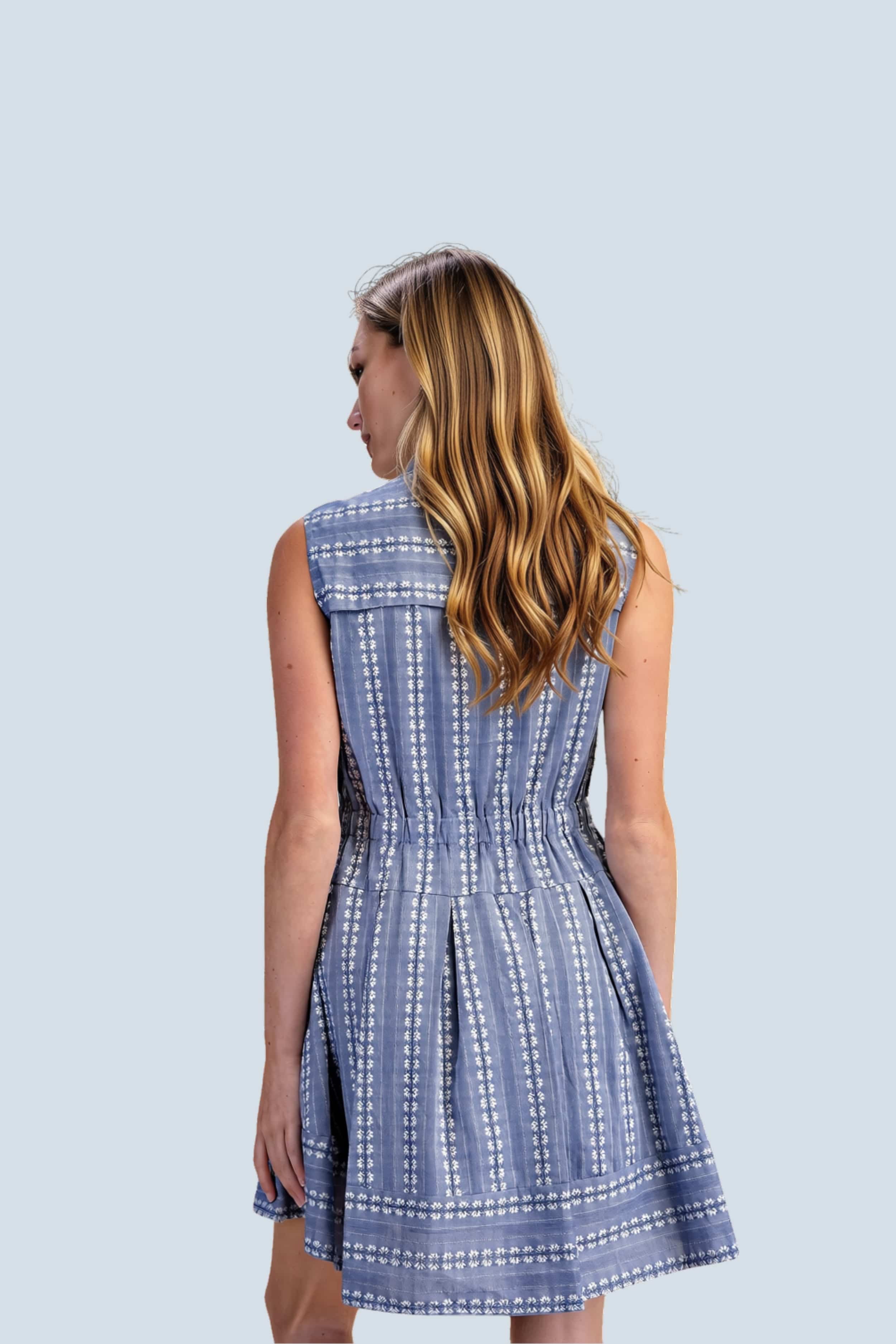eBoutike Dress Dress Sleeveless V-Neck