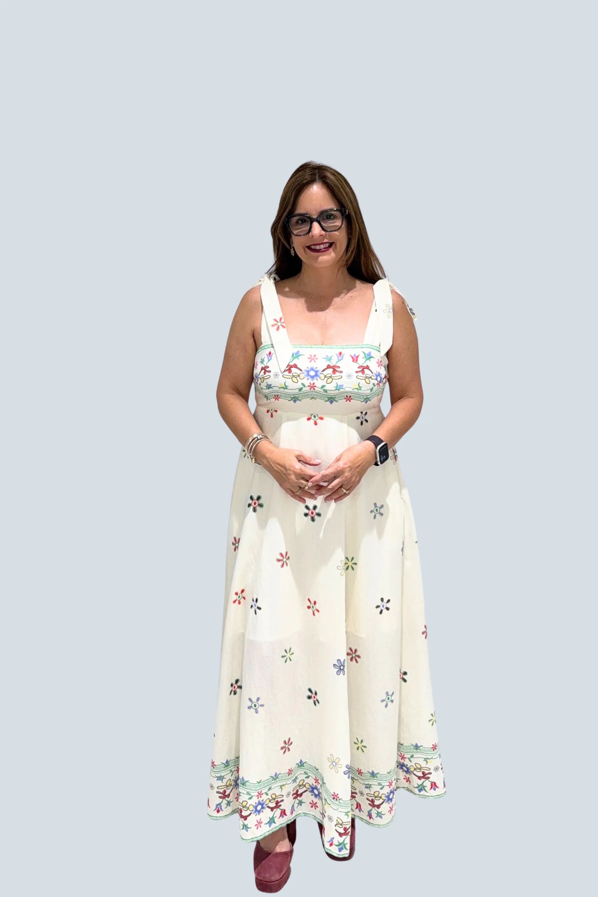 eBoutike Dress Sleeveless Midi Dress