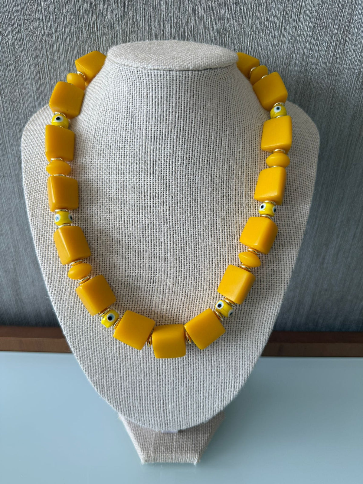 eBoutike Necklace Resin Triangles Necklace