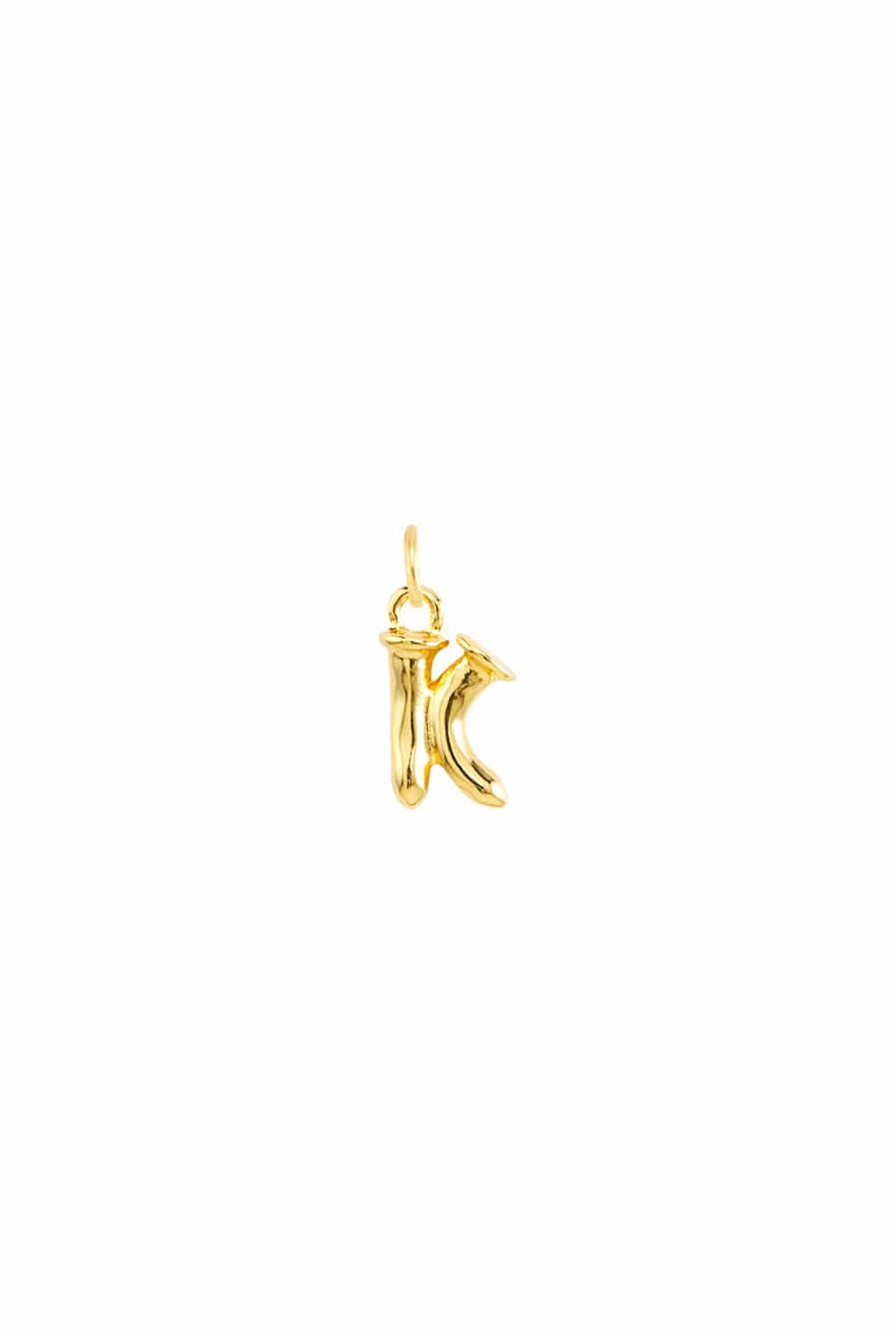 UNO DE 50 Charm Letter 'I' Pendant - Big Size Silver/Gold Plated, Handmade In Spain